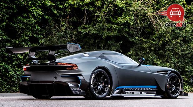Aston Martin Vulcan Exterior Back and Side View