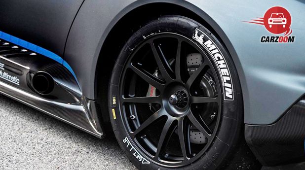 Aston Martin Vulcan Tyre View