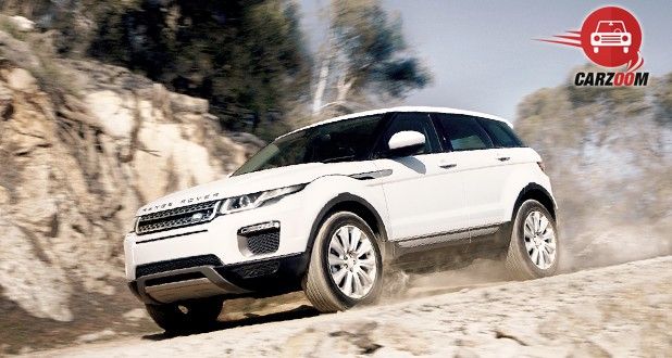 Land Rover Range Rover Evoque Facelift Front and Side View
