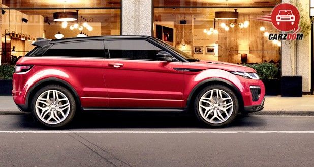 Land Rover Range Rover Evoque Facelift Side View