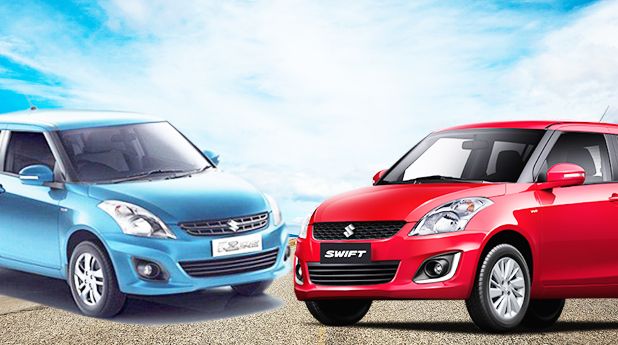 Maruti Suzuki Swift and Maruti Suzuki Swift Dzire