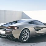 McLaren 570S Coupe Back and Side View
