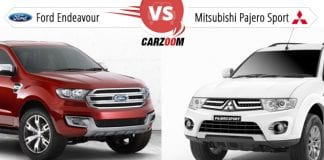 Ford Endeavour vs Mitsubishi Pajero Sport