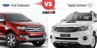 New Ford Endeavour vs Toyota Fortuner