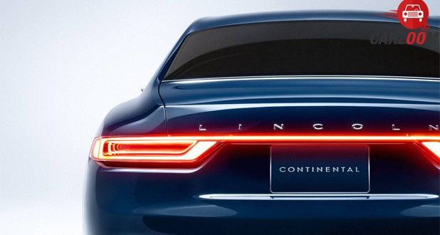 Lincoln Continental Concept Back View