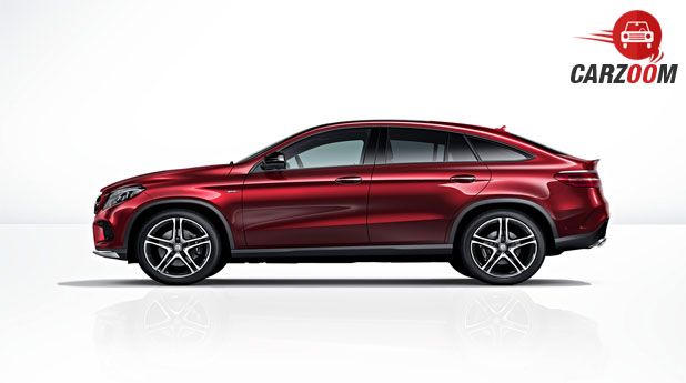 Mercedes-Benz GLE Class 450 AMG Coupe Side View