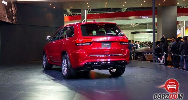 Jeep Grand Cherokee SRT Back View