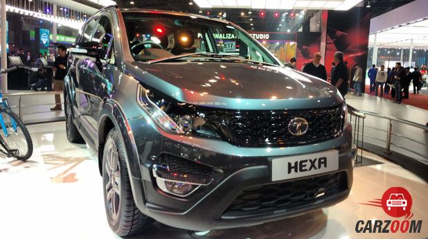 Tata Hexa Front View