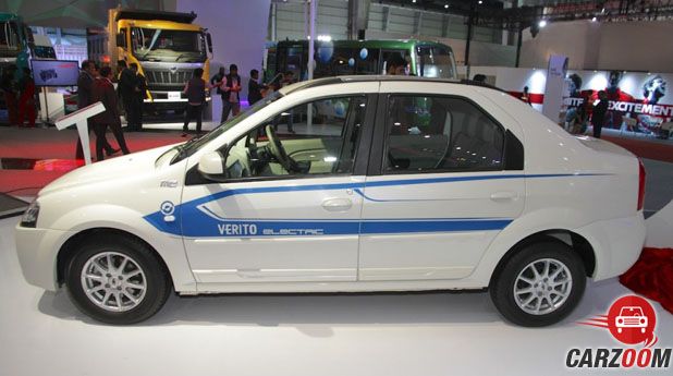 Mahindra E-Verito Side View