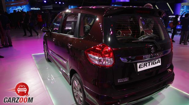 Maruti Ertiga Limited Edition Back