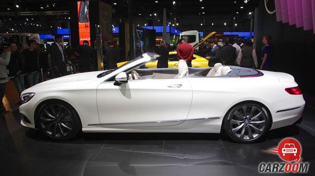 Mercedes Benz S-Class Cabriolet Side View