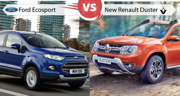 Ford Ecosport versus New Renault Duster