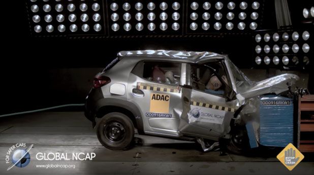 Global NCAP crash test