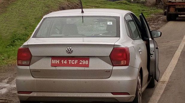 Volkswagen Ameo Spied