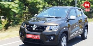 Renault Kwid 1.0L Front View