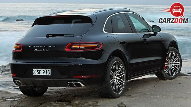 Porsche Macan Turbo Back View