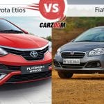 Toyota Etios vs Fiat Linea