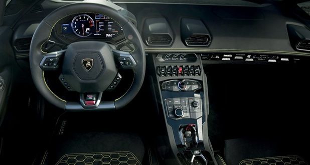 Lamborghini Huracan RWD Spyder interior