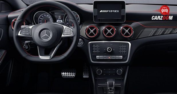 Mercedes-Benz AMG CLA steering wheel