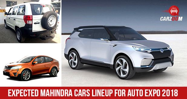 Auto Expo 2018: Expected Lineup by Mahindra