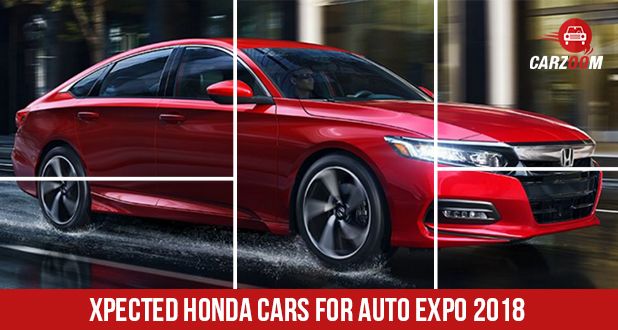 Expected Honda cars at Auto Expo 2018