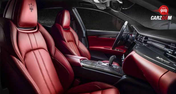 Maserati Quattroporte Wine RED Seats