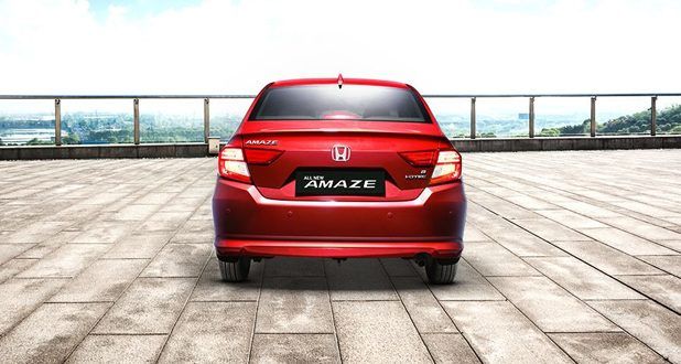 Honda Amaze Exterior Back View