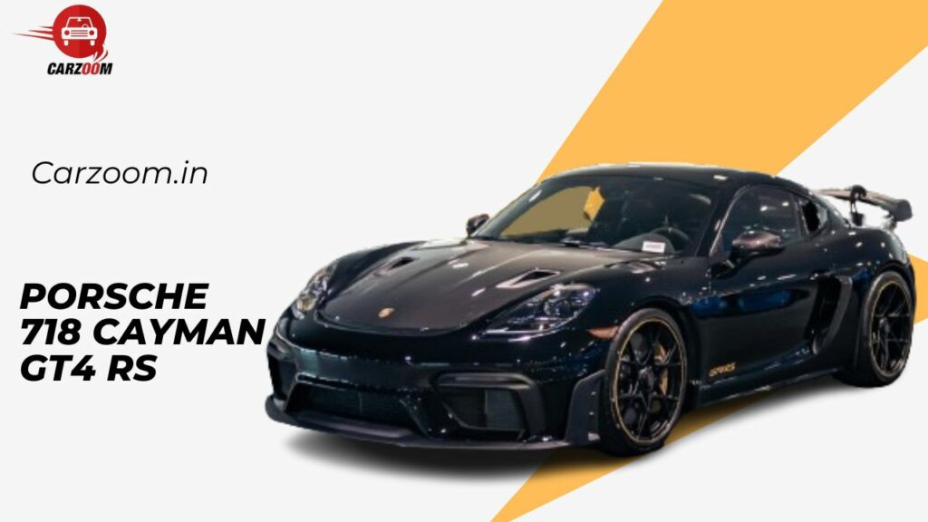 Porsche 718 Cayman GT4 RS Features & Specs Reviews ( September 2024)