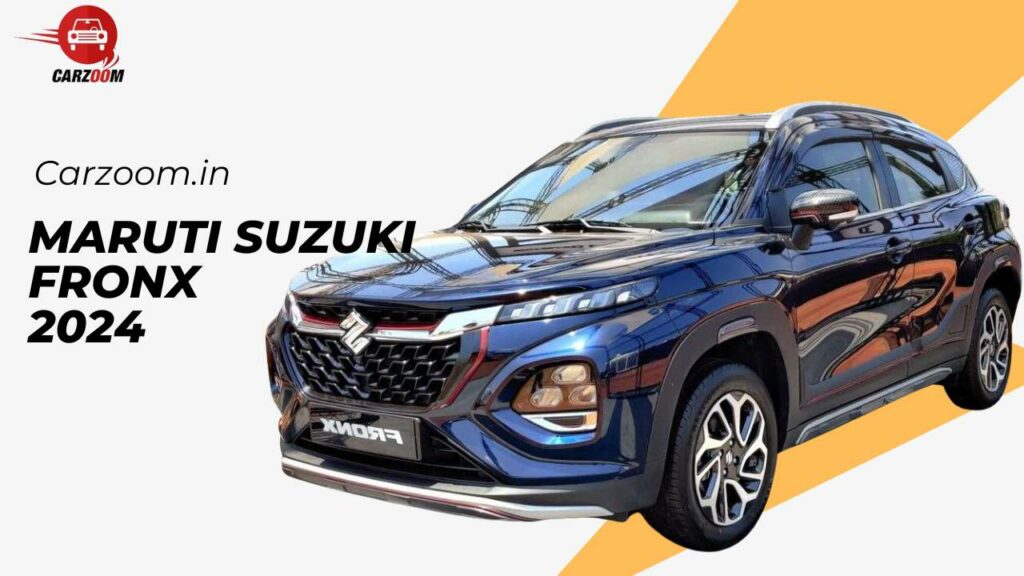 Maruti Fronx Price (2024)- Images, Colours & Reviews