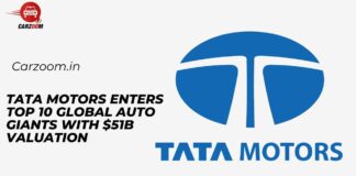 Tata Motors Enters Top 10 Global Auto Giants with $51B Valuation