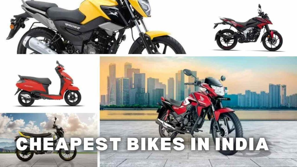 Top 10 Cheapest Bikes in India Under ₹1 Lakh – Price, Mileage, & Features