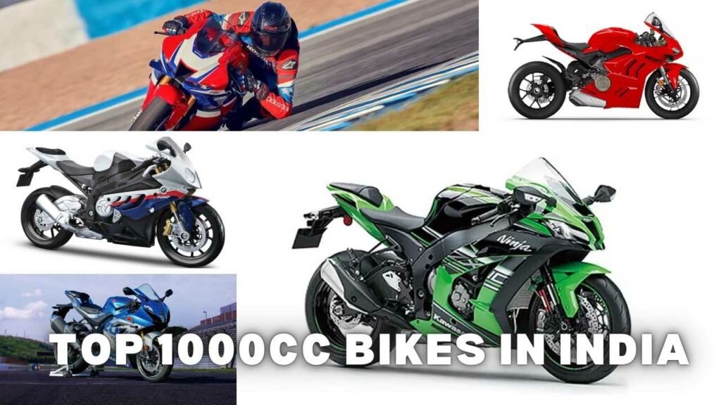 Top 1000cc Bikes in India – Models, Prices, Specs, Mileage & Offers (2024)